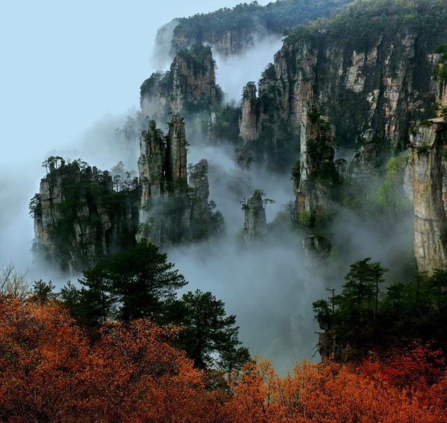 湖南武陵山风景游玩攻略,湖南武陵山风景游玩攻略图