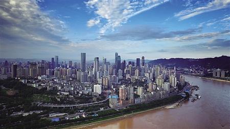 90后大学生航拍3d重庆 从天空俯瞰家乡太美了!