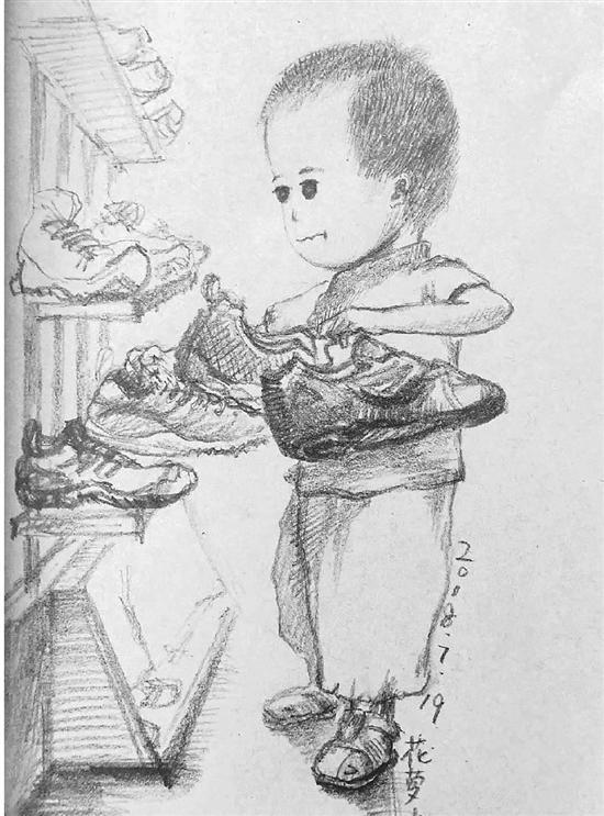 美术老师手绘带娃心得:是成长日志 也是回忆录