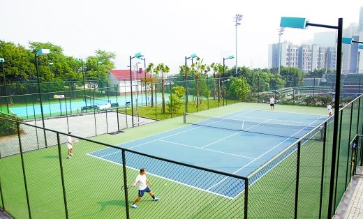 重庆网球迎来红土时代 高质量网球场集体亮相