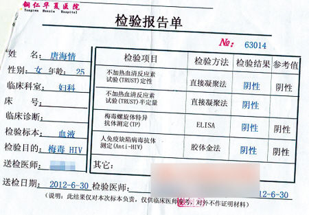 贵州选调生考试头名体检疑被梅毒