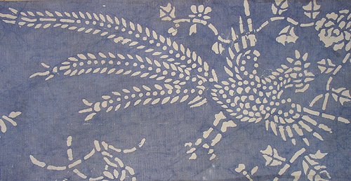 重庆民间工艺--蓝印花布