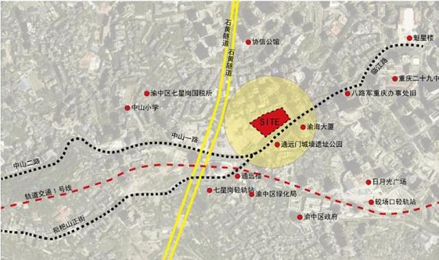 七星岗要建巴将军公园 地下通道直通古墓