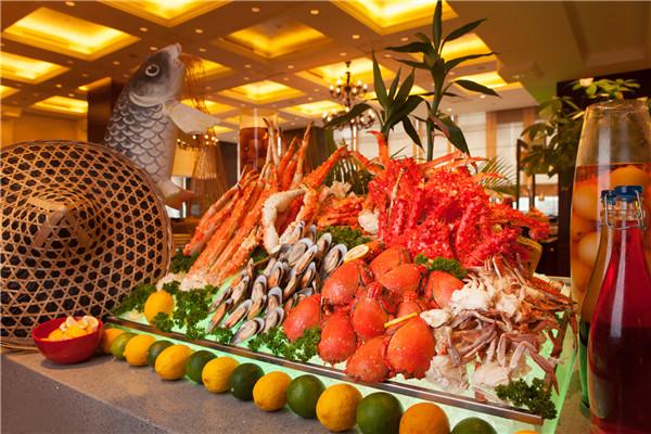 希尔顿逸林酒店全日制餐厅海鲜自助全面升级