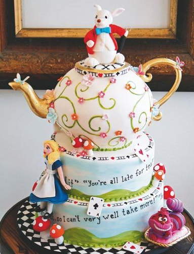 霜糖童话蛋糕 开启梦幻般的婚礼