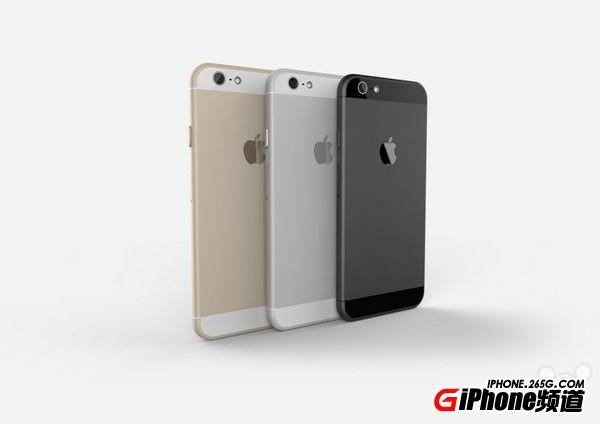 金银灰三色齐聚 苹果iPhone6高清渲染图欣赏