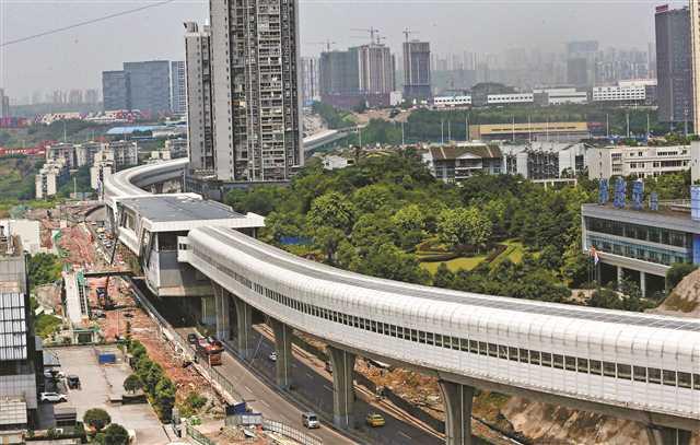 重点工程助力重庆网红城市建设