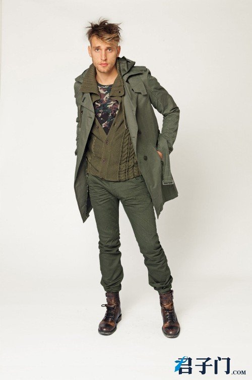 diesel 2011秋冬男装硬朗街头搭配指南