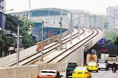 沙坪坝到大学城只20分钟? 11月坐地铁1号线