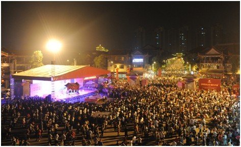 长寿古镇国庆迎客26.7万 万寿季千叟宴席贺重