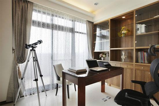 蜗居里的阅读室 10款小户型书房推荐