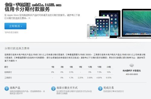 ▲苹果官网分期付款政策-官网开卖2888元起 苹果iPad mini 2选购指南图片 32941 500x329