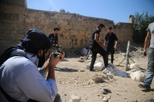 叙利亚叛军使用苹果iPad定位瞄准发射炮弹