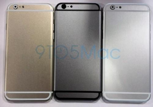 三个版本齐全 苹果土豪金iPhone6模型曝光!
