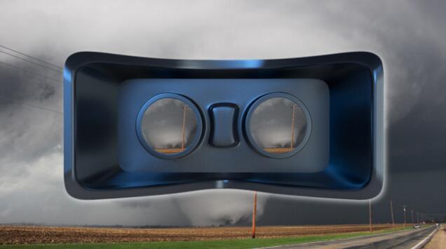 想身临其境体验龙卷风?试试这个VR项目吧