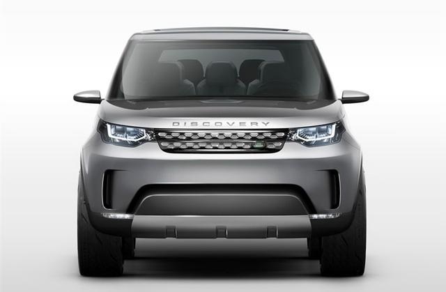 路虎发现Vision概念车官图发布 七座布局