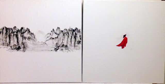 李晓玲携"面怀美好2"亮相日中文化艺术交流展