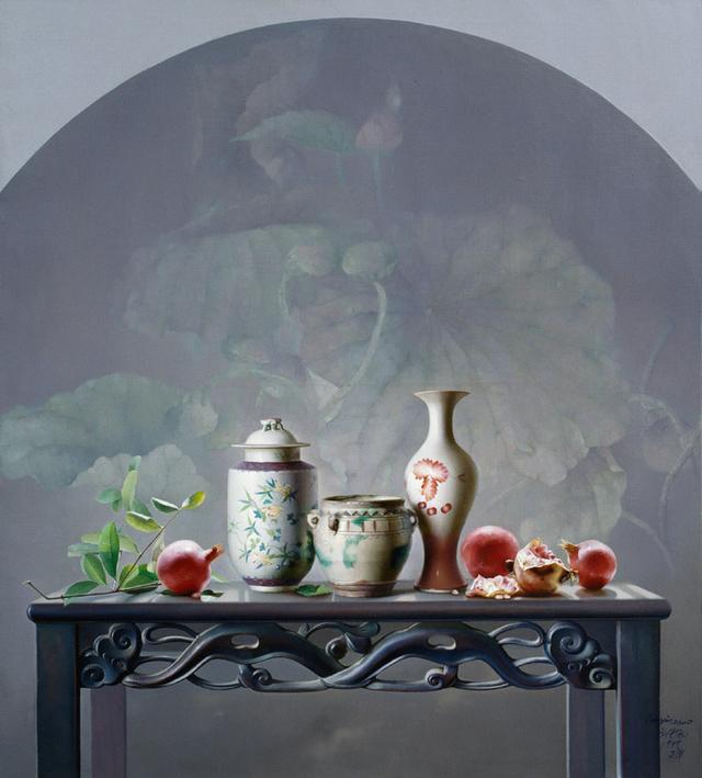 中国式静物油画之刘影钊