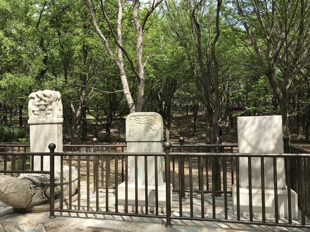 傍晚，徜徉于山中廢寺