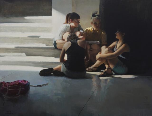 “西去东来——饶金中油画写生作品展”亮相中国美术馆