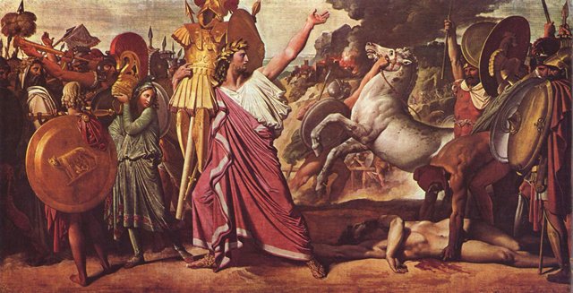 例如在雅典与斯巴达的伯罗奔尼撒战争中,雅典的亚西比德在关键的转折