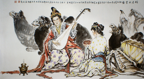 为何“昭君出塞”的故事百唱不衰?_文化_腾讯网