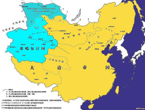 准噶尔汗国人口_准噶尔汗国地图(2)