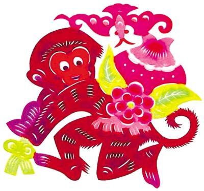 【春节】猴是长寿象征,寓意官场升迁