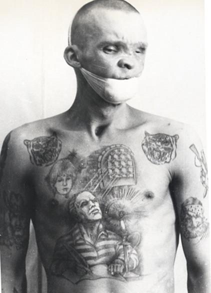 俄罗斯监狱黑帮纹身图鉴_文化_腾讯网