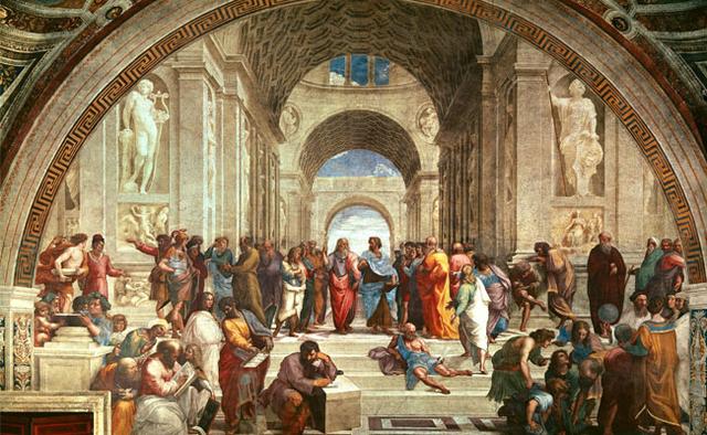 神秘的拉斐尔和《雅典学院》