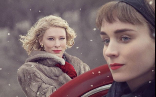 电影《卡罗尔》剧照 那时,网络也还不兴盛,你不知道除了自己,还有谁