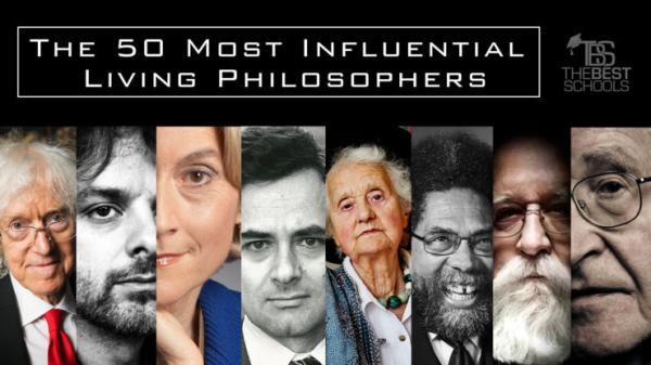 在世最具影响力的50位哲学家，你知道几位？