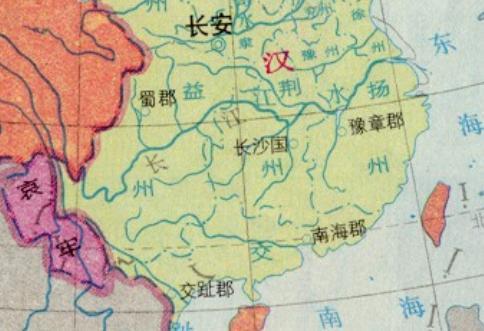 千年郡县时期地图图片