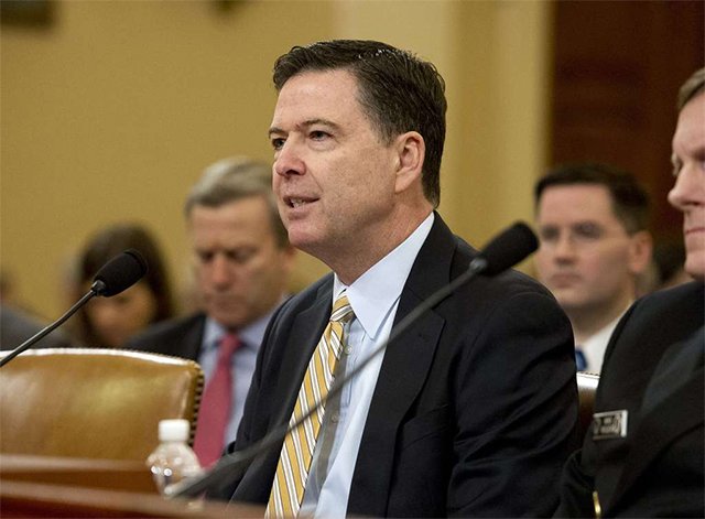 被开除的FBI局长科米 被开除的FBI局长科米