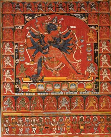 海星杂谈 最后,在藏传佛教的语境中"十六天魔舞"原本是对无上瑜伽部
