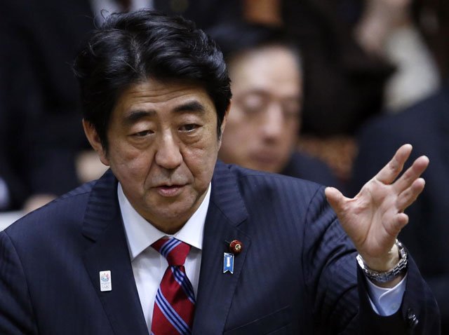 资料图:日本首相安倍晋三 资料图:日本首相安倍晋三
