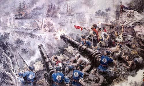 爆发于1840年的第一次鸦片战争被认为是晚清的开始.