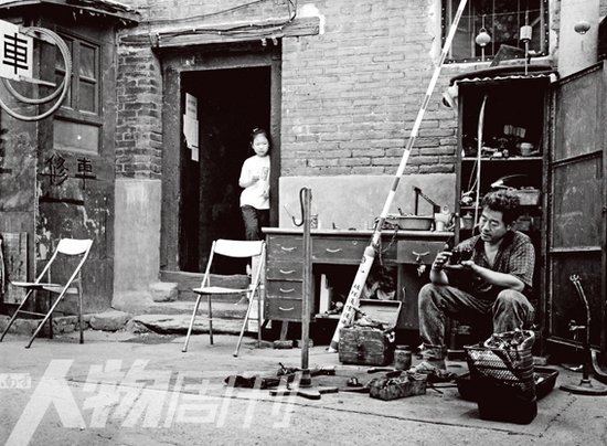 2003年，北京，前门打磨厂胡同