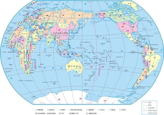 为何每一张世界地图都存在失真_文化_腾讯网