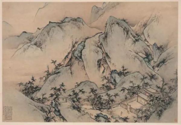 唐寅《秋风纨扇》与赵佶《柳鸦芦雁》