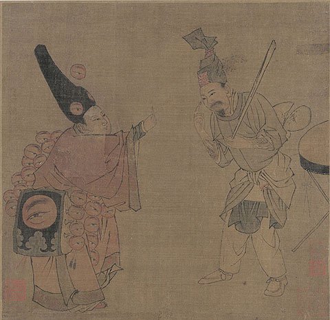 宋代演戲，尺度有點大