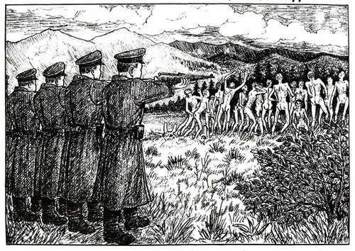 来自古拉格的图画》：虐囚与酷刑锯腰钉嘴大屠杀