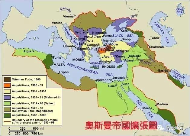 对奥斯曼帝国的巴尔干和北非属地而言,奥斯曼帝国的衰弱是它们独立的