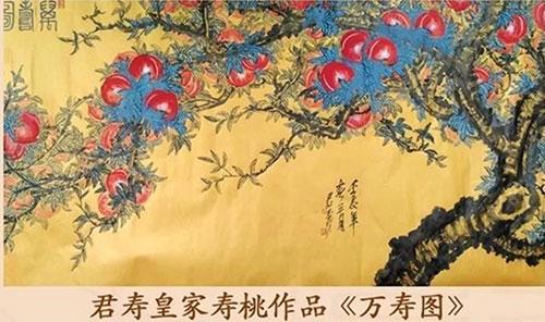 君寿先生的寿桃艺术