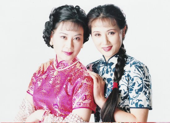 (部分图片来自海报) 钱惠丽(左),单仰萍(右)的徐派王派组合,她们曾