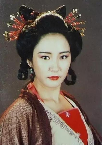 97经典版《天龙八部》剧照 康敏-严慧明(饰)