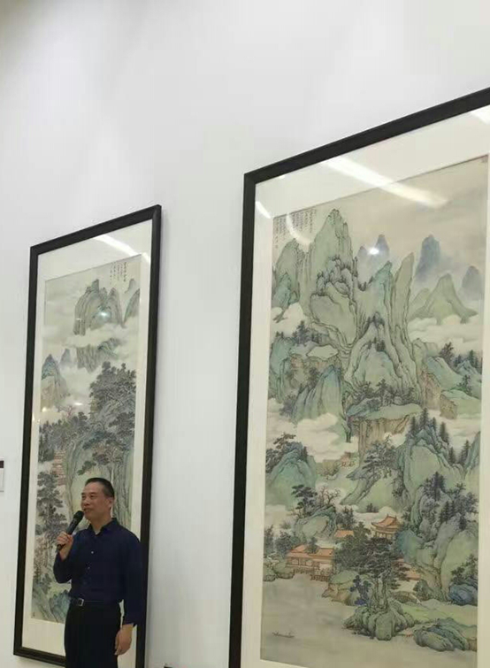 溪山清远:潘二如山水画展在香港中文大学开幕