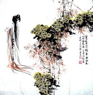 李清照画像图片_WWW.66152.COM