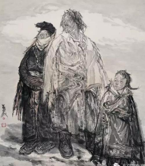 纪京宁梁占岩画展11月2日在中国国家画院美