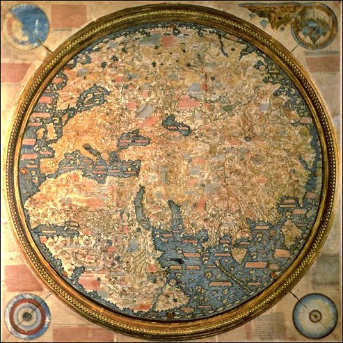 1459年的世界地图 1459年的世界地图